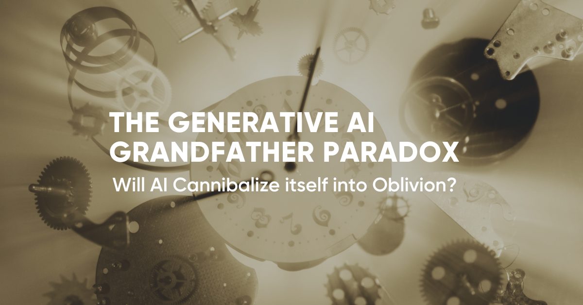 The Generative AI Grandfather Paradox: Will AI Cannibalize itself into Oblivion?