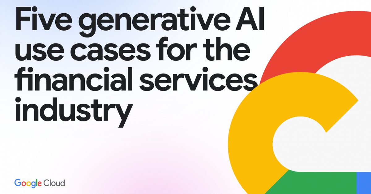 5 GenaI use cases for the Financial Services industry