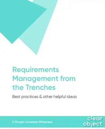 white paper requirements management front cover