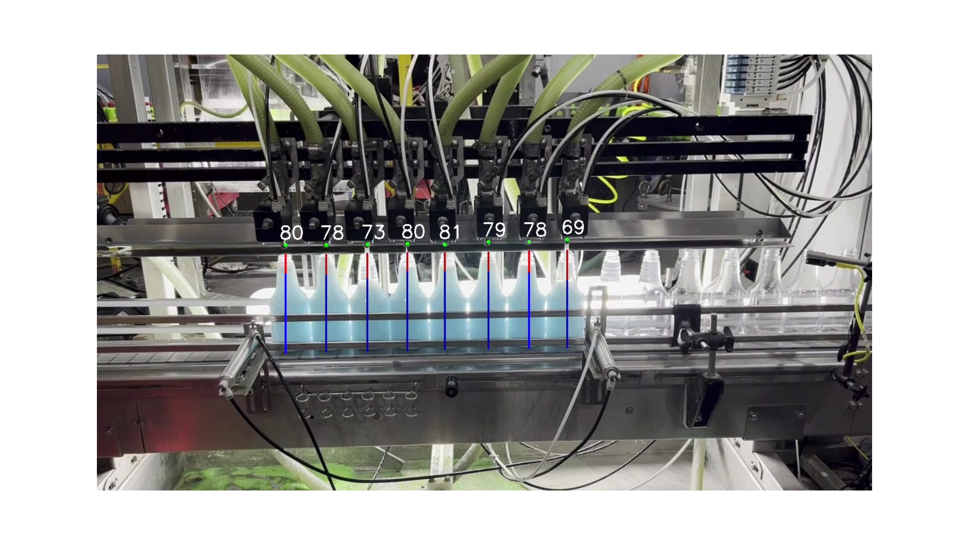 Vision AI prevents overfills by tracking fluid level